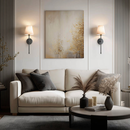 WIRELESS SAND WALL SCONCES (SET OF 2)