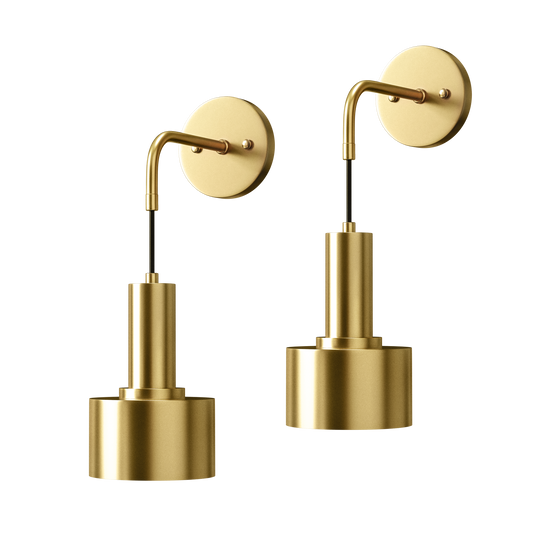 GLOWDROP WIRELESS WALL SCONCES (SET OF 2 + 2 BULBS FREE)