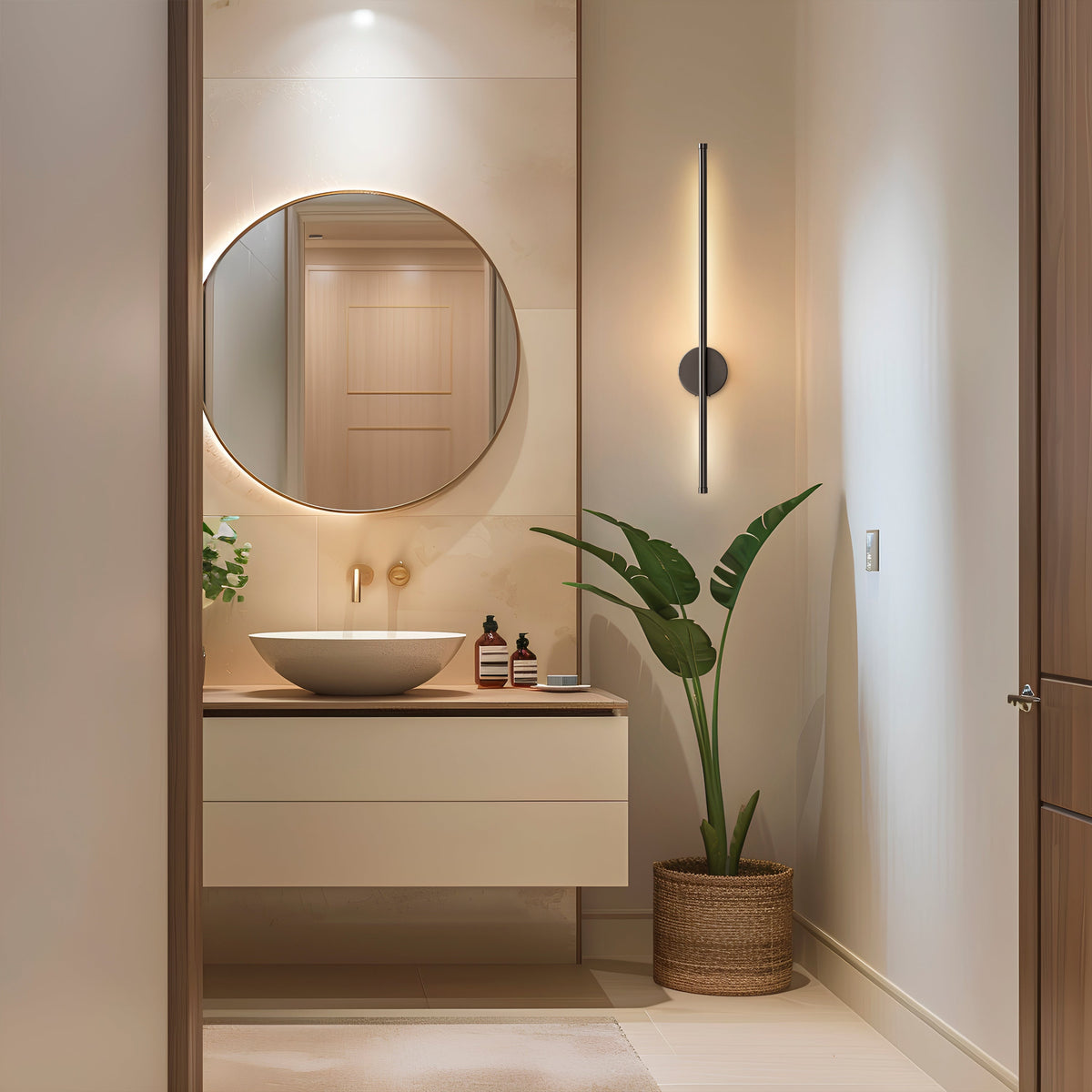WIRELESS MODERN WALL LIGHTS (SET OF 2)