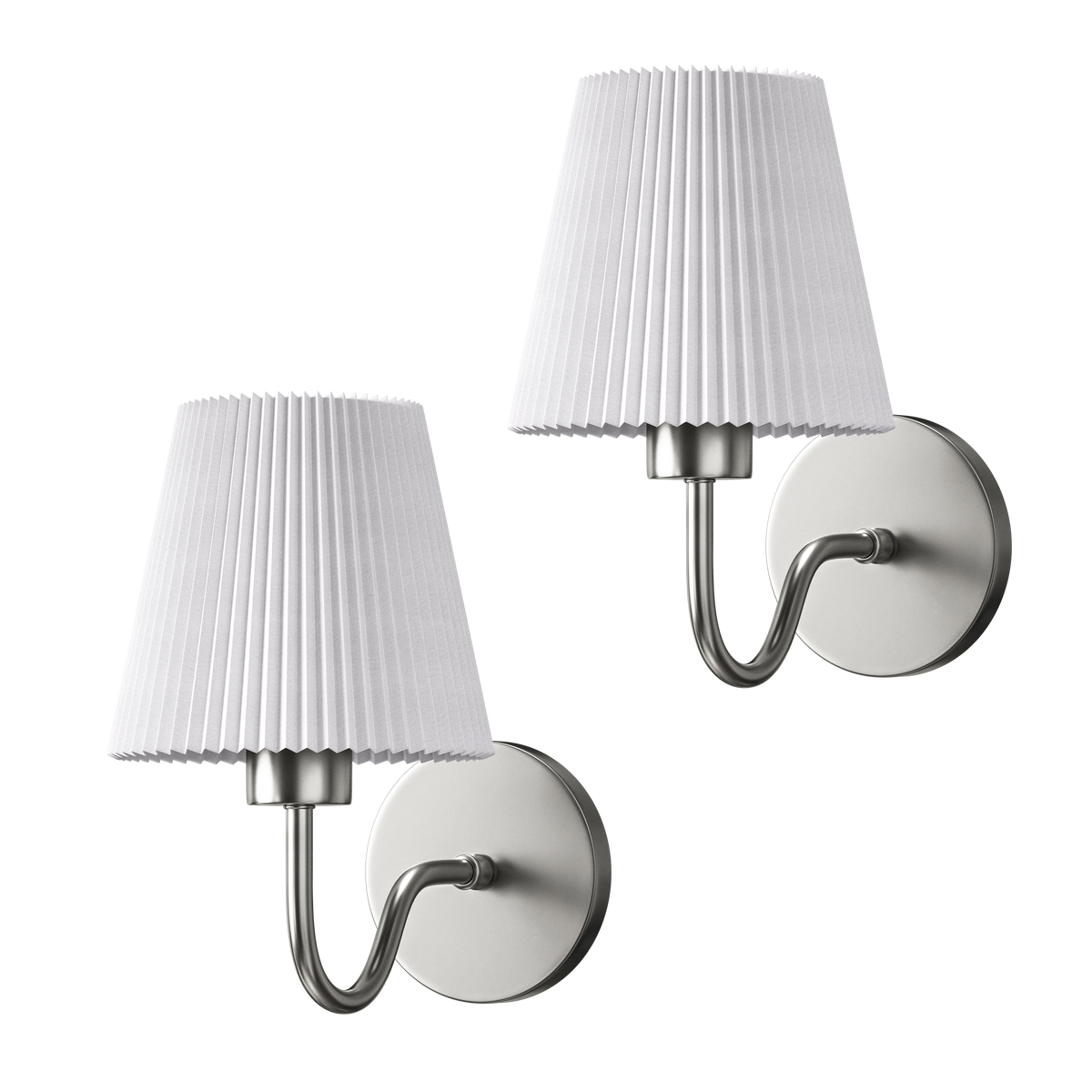 CURVED WIRELESS WALL SCONCE