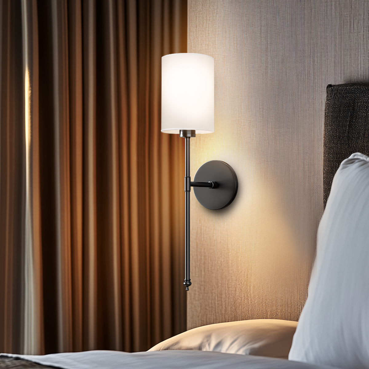 WIRELESS WALL SCONCES (SET OF 2)