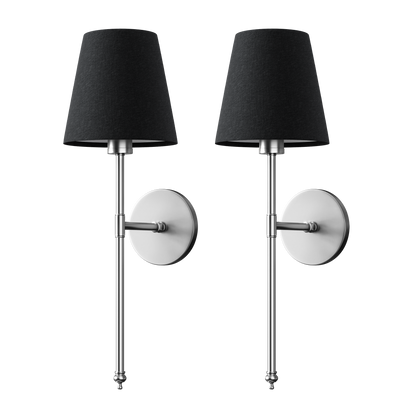 WIRELESS DARK WALL SCONCES (SET OF 2)
